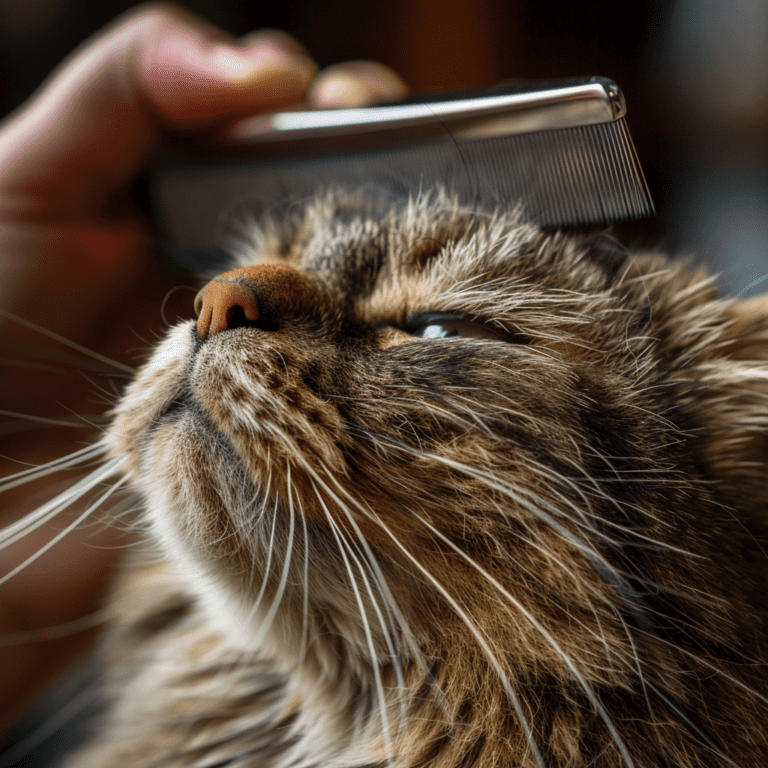 how to groom my cat