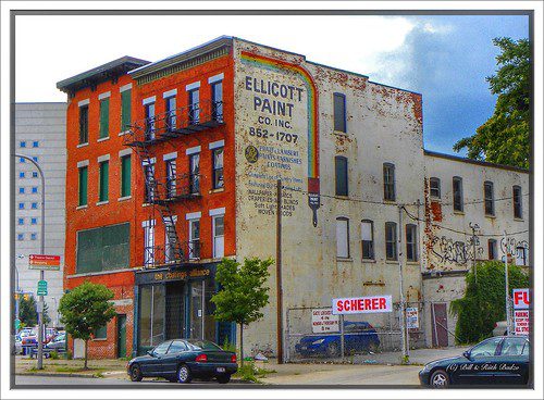 Buffalo New York - The Coating Alliance - Restored to  Marble + Rye Restaurant