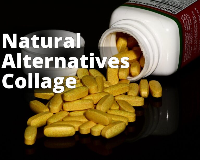 File:B vitamin supplement tablets.jpg - a bottle of pills and a pile of yellow pills